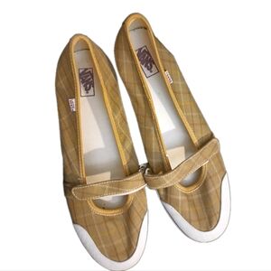 Vans Women's Size 11 Y2K Mary Jane's Plaid Shoes DTC63047 EUC Trendy Comfort